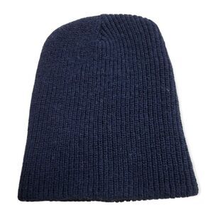 Navy beanie OS 